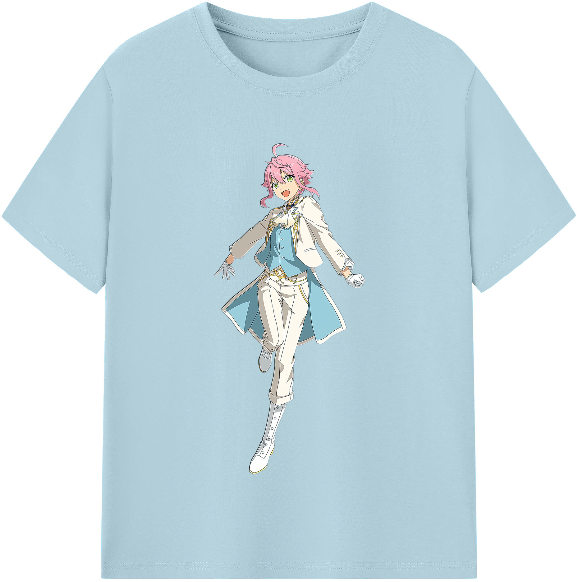 （画像用） あんさんぶるスターズ! Ensemble Stars 綿100％半袖Tシャツ（フロントプリント）